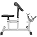 Titan Preacher Curl Station Seated Strength Training Bench Bicep Home Gym Fitness Equipment
