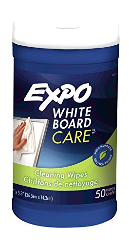 UPC 641438197476, Expo White Board Care, Cleaning Wipes, 8&quot;x5.5&quot;, 50 Count