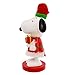 Kurt Adler Snoopy in Red Santa Suit Nutcracker