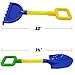 Sand & Beach Shovel Set | Kid's Sandbox & Garden Tool Set | Great for Indoor Outdoor Play | 4 Pack