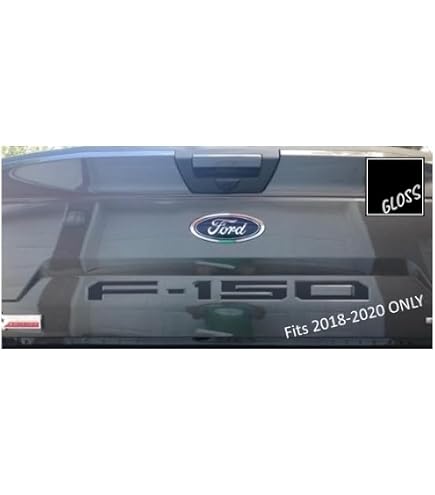 2015-2017 Ford F-150 Tailgate Blackout Decal Vinyl Graphic - F02 4x4 Style