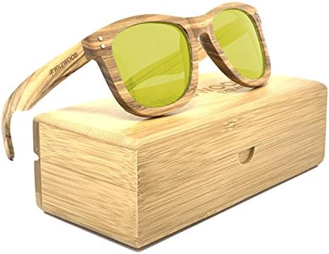 Wooden Sunglasses for Men and Women with Polarised Lenses | Floating Sunglasses