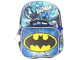 DC COMICS WB BATMAN BOYS SCHOOL BACKPACK WITH DUAL LUNCHPACK 16