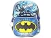 DC COMICS WB BATMAN BOYS SCHOOL BACKPACK WITH DUAL LUNCHPACK 16