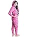 Caramel Cantina Womens One Piece Hooded PJS (Small, Christmas)