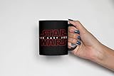 The Last Jedi Red Border Ceramic Mug 110z - Star Wars Heat Reveal Coffee Mug By Miracle