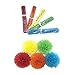 Tissue Paper Pom Poms Paper Flowers for Wedding, Birthday Celebration Party Decorations and Outdoor Decor 15 Pcs of 8,10,14 Inch (Rainbow)
