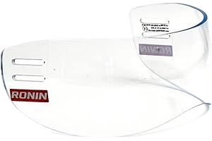 Hockeyninja Ronin Professional Hockey Visor with Anti Scratch Coating - Impact Resistant - Universal Helmet Fit - CE Certified