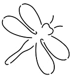 Quilting Creations Dragonfly Quilt Stencil