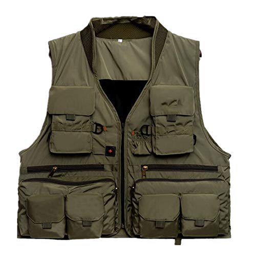 Dry Fish Vest Atmungsaktive Angeljacke Outdoor Sport Survival Reflected Light Weste – Bild 4