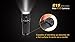 Fenix E15 2016 version 450 Lumen CREE XP-G2 R5 LED EDC Flashlight EdisonBright CR123A Lithium Battery bundle