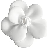 Chunky Fabric Flower Brooch Pin for Women Girls Fashion Dainty Layered Rose Camellia Flowers Corsage Boutonniere Brooches Lapel Pins Elegant Wedding Holiday Party Dress Accessories Jewelry
