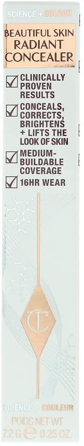 CHARLOTTE TILBURY Beatiful Skin Radiant Concealer 7.2g 15 Deep, 1