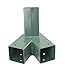 Squirrel Products A-Frame Swing Set Bracket - for 2 (4x4) Legs & 1 (4x6) Beam - Includes Installation Hardware - Contains 1 Bracket