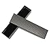 LEADCIN JOYEN Men's Chain Bracelet 316L Stainless Steel Curb Link 15mm Width, Silver Color