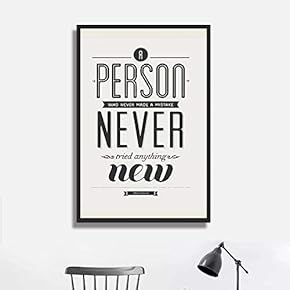Framed Canvas Wall Art for Living Room, Bedroom Quotes Canvas Prints for Modern Home Decoration Ready to Hang - 16"x24" inches
