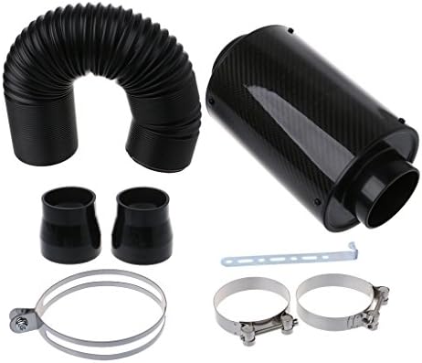 Xumeili Universal Racing Air Filter Box Carbon Fiber Cold Feed Induction Air Intake Kit