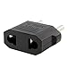 Ckitze 6-Pack Round American to European Outlet Plug Adapter variant