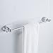 AUSWIND Polish Crystal Towel Bar 23-Inch Chrome Finish Wall Mount Towel Rack Bathroom Accessories