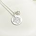 Luvalti Personalized Necklace with Text “Dogs aren't My Whole Life.They Make My Life Whole!” - 17.5'' Chain - Paw Print Pendant