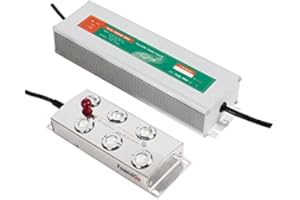 FoundGo Mist Maker 6 Head Ultrasonic Pond Fogger Humidifier Fog Machine Air Atomizer for Greenhouse Garden Lawn, Pond, Fountain, Halloween