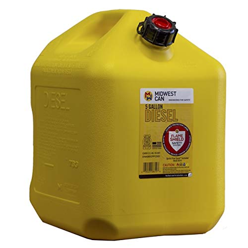 QuickFlow Spout Midwest Can Company 8610 5 Gallon Diesel Can Fuel