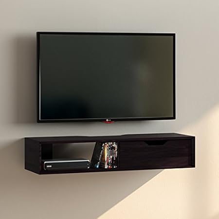 Urban Ladder Sawyer Solid Wood TV Unit with Drawer (Mahogany)