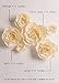MEJOY Crepe Paper Flowers Decoration for Wall, Flowers for Wedding Decor,Flower Backdrop Decor,Baby Shower,Birthday Party,Photo Backdrop,Archway Decor, Nursery Wall Decor(Beige,Set of 6)