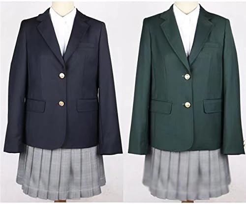 Amazon 女子高生 制服 ジャケット スクールブレザー レギュラータイプ 無地ジャケット 全8色 学生服 女子高生 制服 学生服 中学 カラーd Xl コート ジャケット 通販