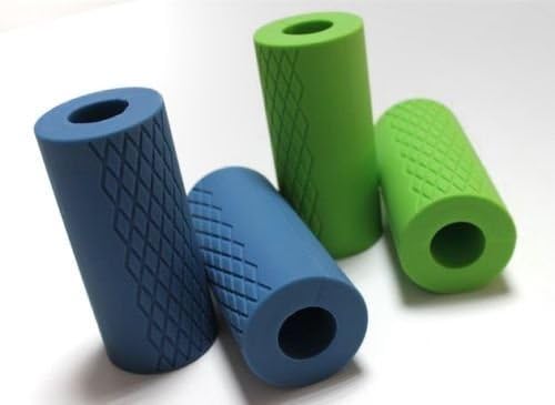 SNAPSITY Perfect Gripz Fitness Dumbell Arm Training Grip Bench Press Barbell Gym Workout (Green)