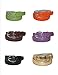 CTM® Kid's Leather 1 inch Basic Dress Belt (Pack of 2), Large, Black