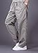 YangguTown Men's Cotton Lightweight Twill Relaxed Fit Full Elastic Waist Pant with Pockets