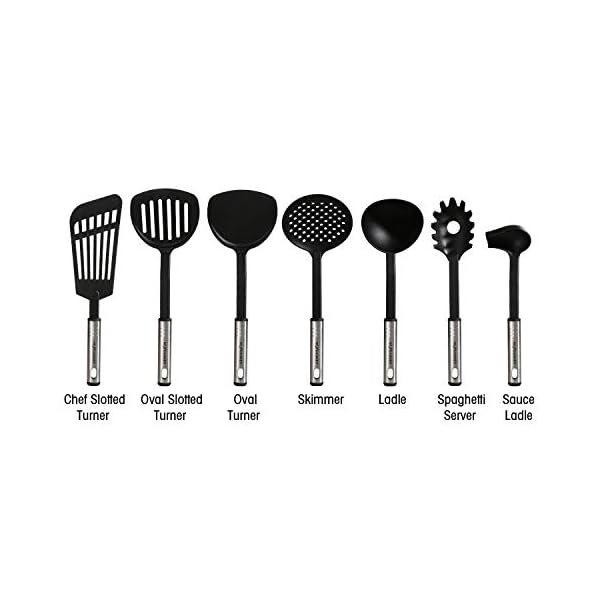 NEXGADGET-Premium-42-Piece-Kitchen-Utensils-Cookware-Set-with-Stainless-Steel-and-Nylon-Cooking-Tools-Including-Spoon-Turners-Tongs-Whisk-Can-Opener-Peeler-Scraper-Measuring-Jug-and-Spoon NEXGADGET Premium 42 Piece Kitchen Utensils Cookware Set with Stainless Steel and Nylon Cooking Tools Including Spoon…