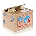 Ziv Coin Bank, Unique Gadgets & Toys Stealing Money Piggy Bank, Cat Piggy Bank