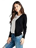 Emmalise Women's Classic V-Neck Button Down Cardigan Sweater Small to XL