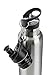 Stainless Steel Water Bottle Vacuum Insulated Water Bottle Double Walled Water Bottle with Dual Lids Straw Lid and Sports Lid with Carabiner