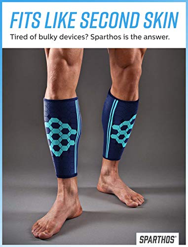 5 Calf+Compression+Sleeves+SPARTHOS+Pair
