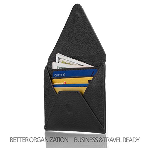 Otto Genuine Leather Wallet - Multiple Slots Money, ID, Cards, Smartphone, RFID Blocking - Unisex