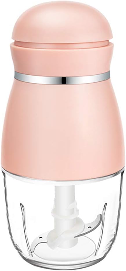 Portable Baby Food Processor, Multi-Function Mini Grinder with Low Noise Operation with Non-Slip Silicone Pad, for Different Stages of Baby Use
