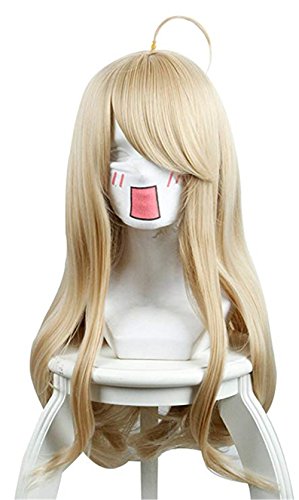 Xingwang Queen Anime 60cm Long Straight Blonde Cosplay Wig Women