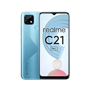 realme-C21-Mobile-Phone-Sim-Free-Unlocked-Smartphone-with-5000mAh-Massive-Battery-65-Mini-drop-Fullscreen-13MP-AI-Triple-Camera-Helio-G35-Powerful-Processor-Dual-Sim-NFC-464GB-Cross-Blue realme C21 Mobile Phone, Sim Free Unlocked Smartphone with 5000mAh Massive Battery, 6.5" Mini-drop Fullscreen, 13MP AI Triple Camera, Helio G35 Powerful Processor, Dual Sim, 4+64GB, Cross Blue