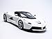Bburago Ferrari LaFerrari F70 1/18 Scale Diecast Model Car, White