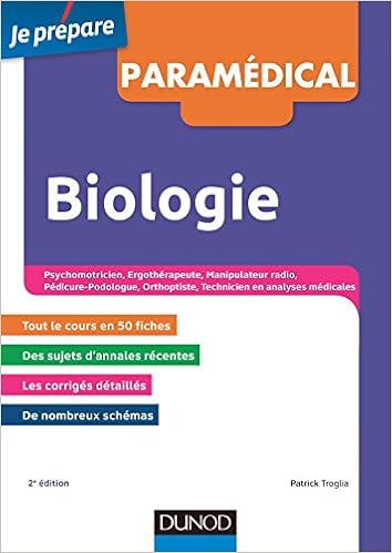 Biologie Concours Paramedical Je Prepare 1 Troglia Patrick 9782100742424 Amazon Com Books