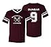Adult Teen Wolf Beacon Hills Lacrosse Dunbar 9 Jersey (Medium, Maroon)
