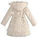 Richie House Girls' Padding Jacket with Ruffled Mesh RH1395 Size 3-14Y