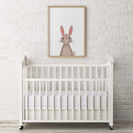 framed bunny pictures for nursery