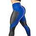 DCOIKO Women High Waist Fitness Stretchy Leggings Yoga Pants Sport Running Breathable Tights