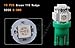 YITAMOTOR 20 X T10 Wedge 5-SMD 5050 Green LED Light bulbs W5W 2825 158 192 168 194