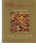 Management : Functions and Responsibilities, Baird, Lloyd S. and Post, James E., 0060404388