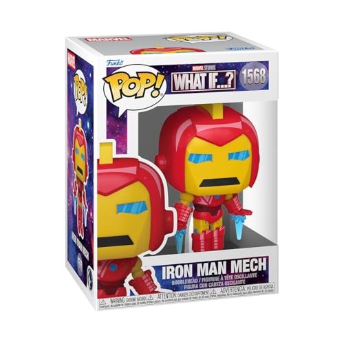 Pop! Marvel: What If - Iron Man- Figurine en Vinyle à Collectionner - Idée de Cadeau - Produits Officiels - Superheroes Fans